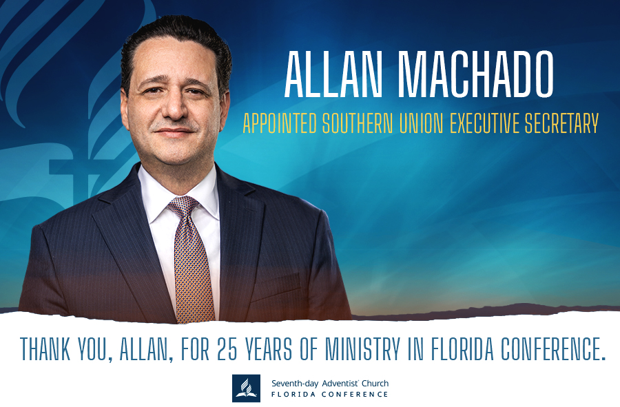 Allan Machado Appointed Southern Union Secretary