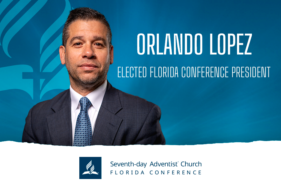 Orlando Lopez Elected President of Florida Conference